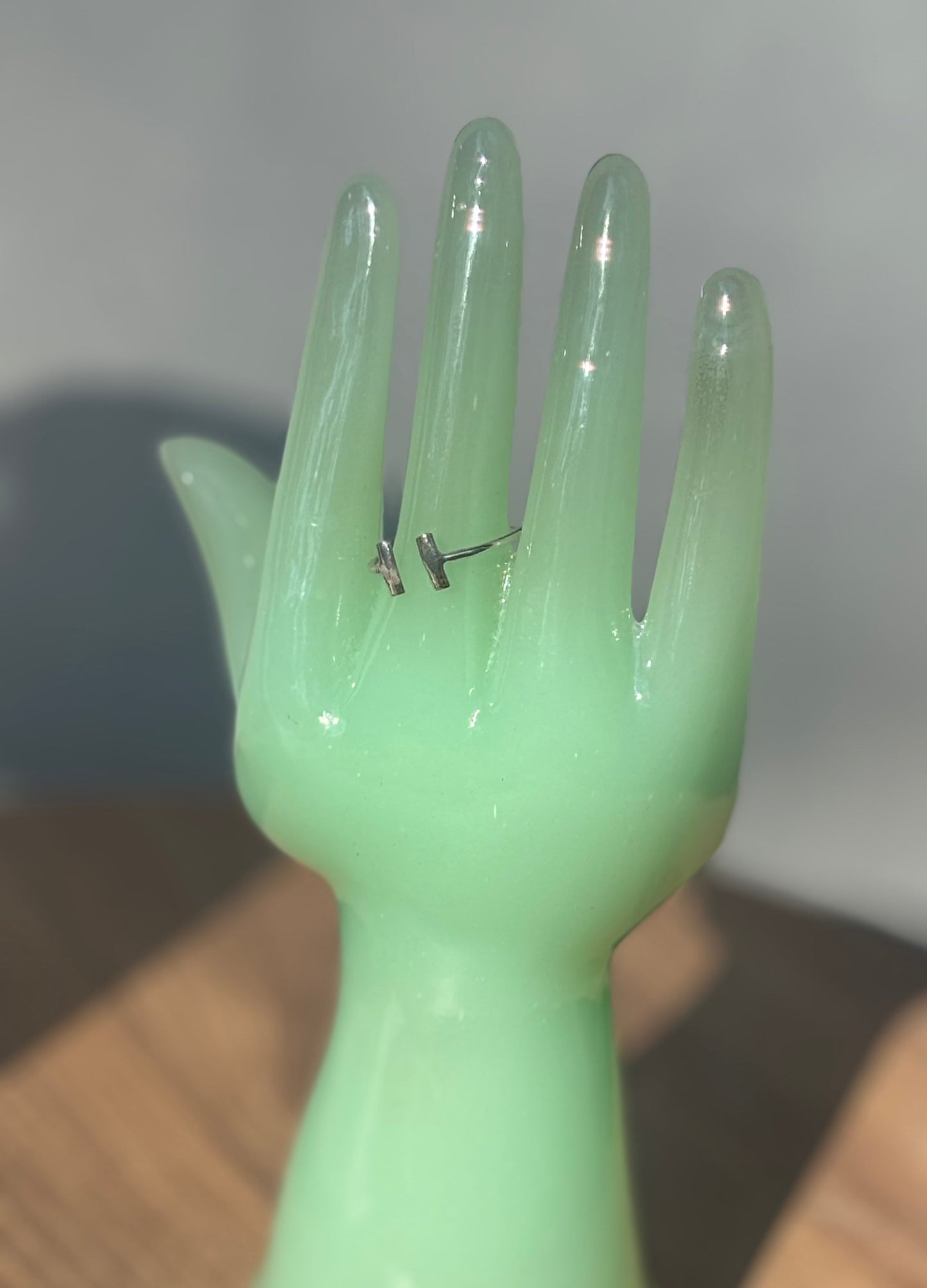 Simple Sterling Silver Adjustable Stacker Ring