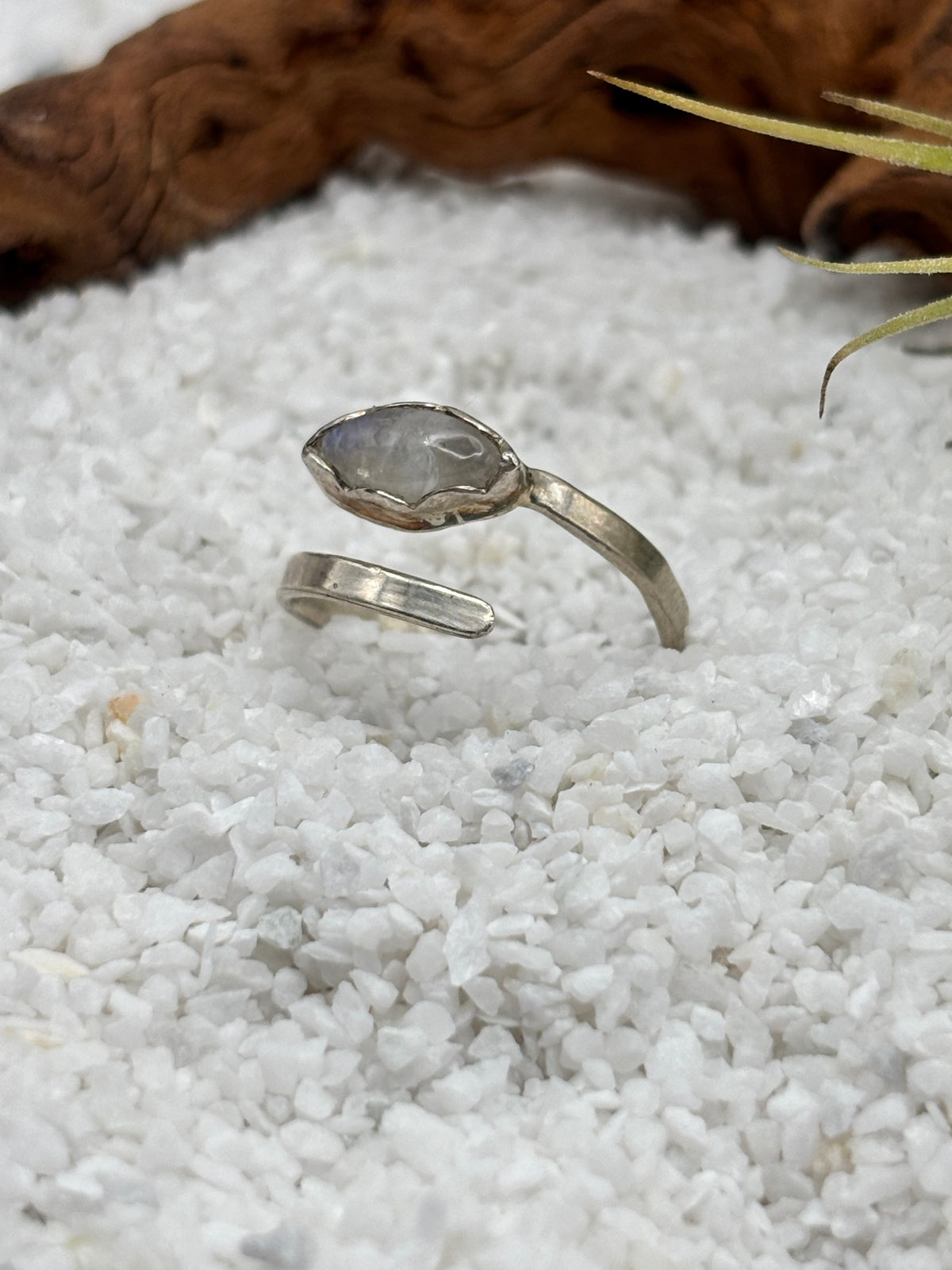 Moonstone Wrap Ring