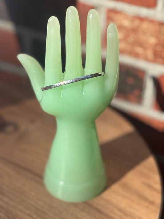 Hammered Bangle Sterling