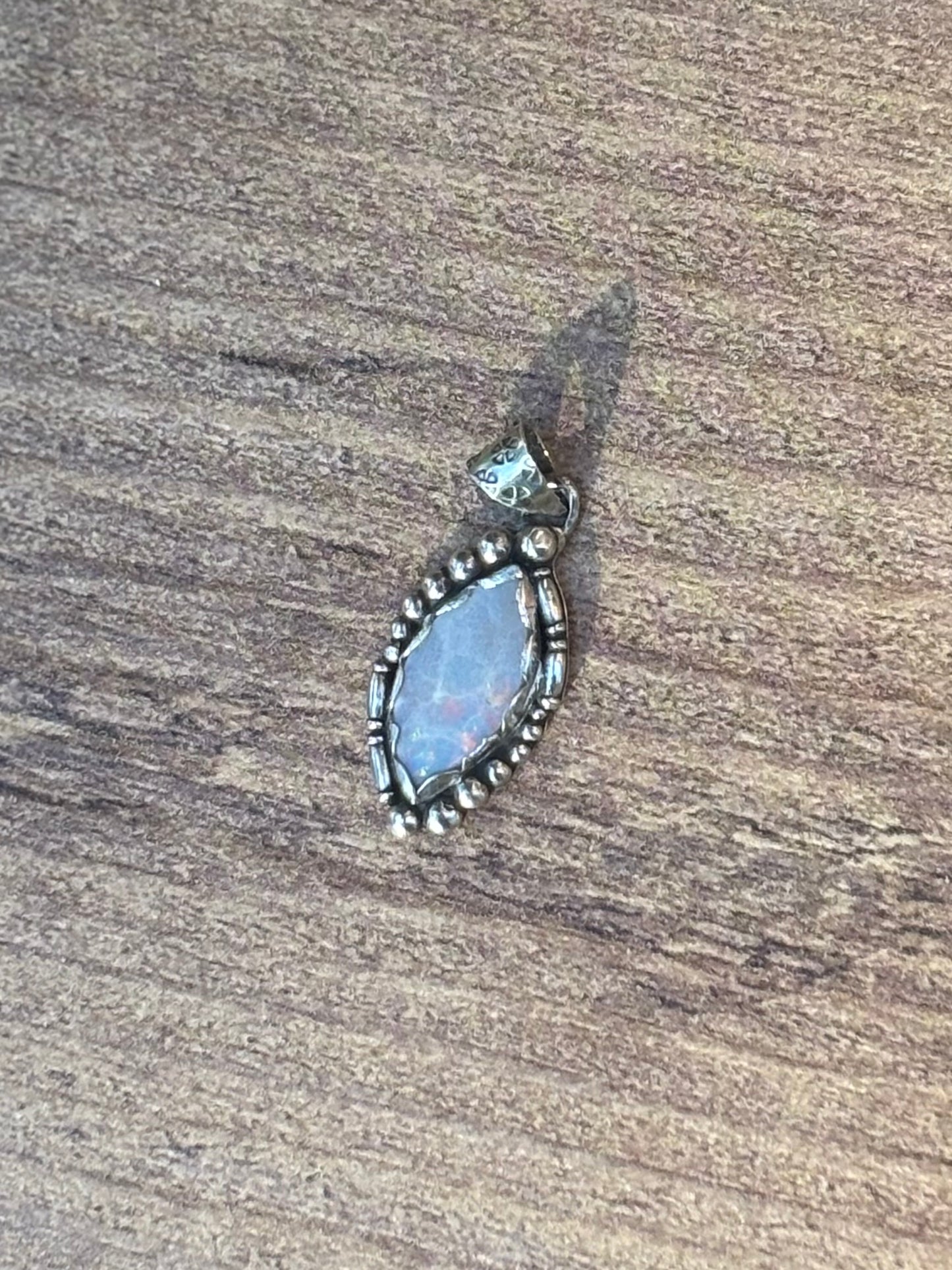 Australian Opal Marquise Pendant (No Chain)