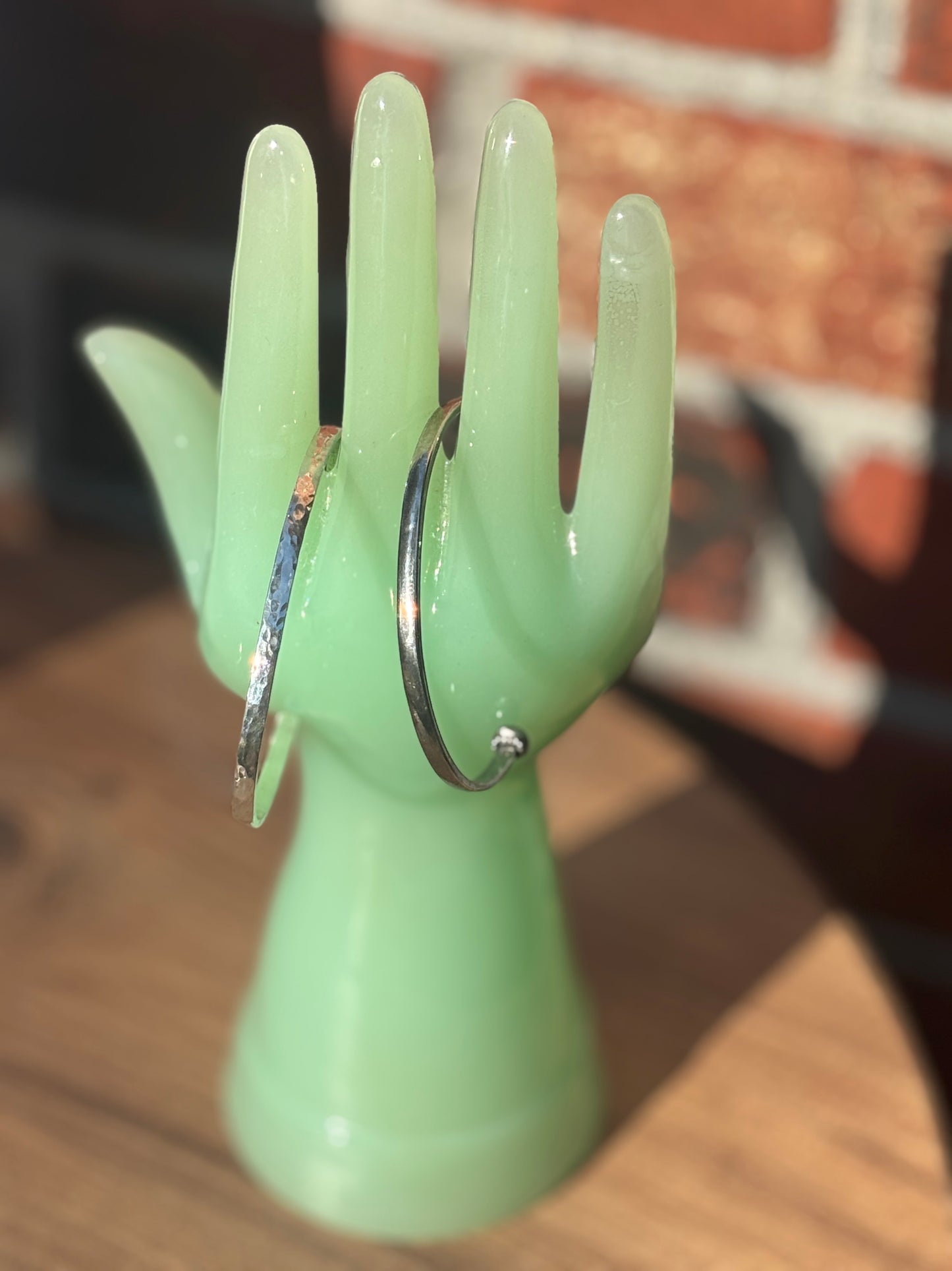 Hammered Bangle Sterling