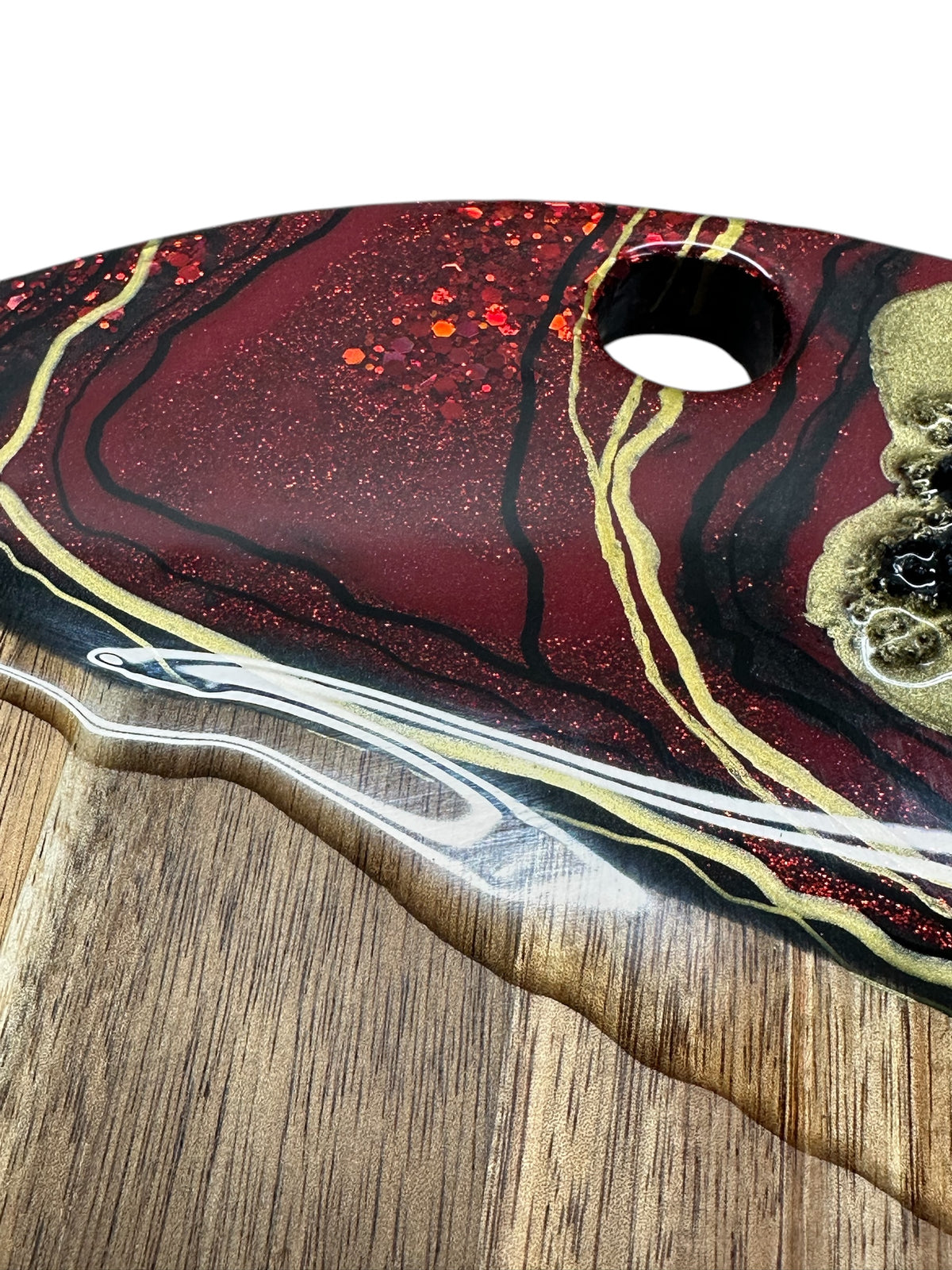 Ruby and Gold Charcuterie Board