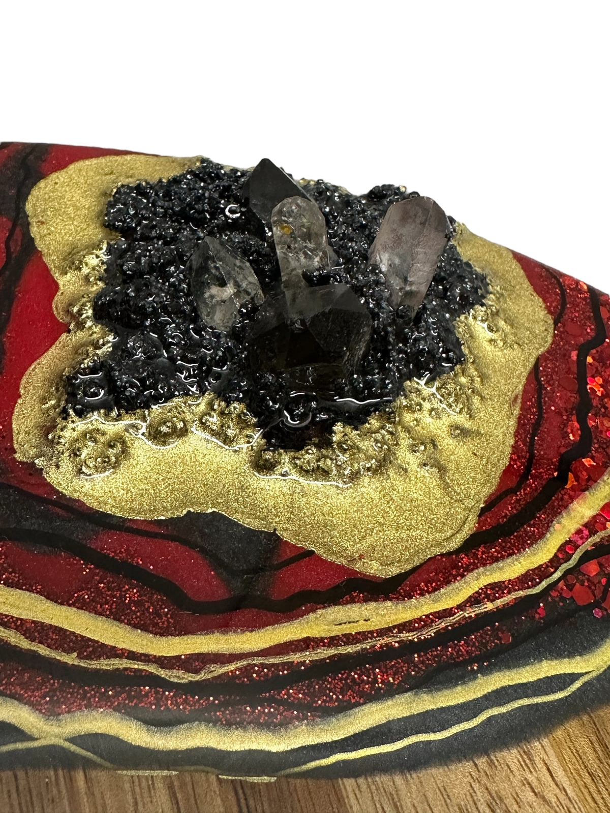 Ruby and Gold Charcuterie Board