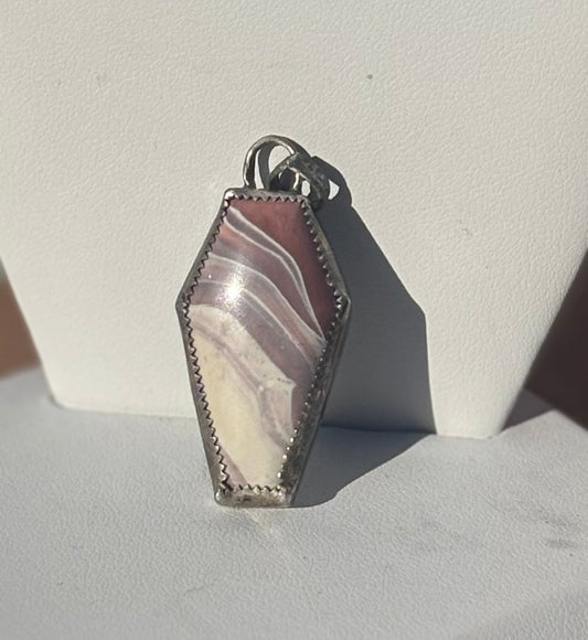 Wonderstone Jasper Coffin Pendant