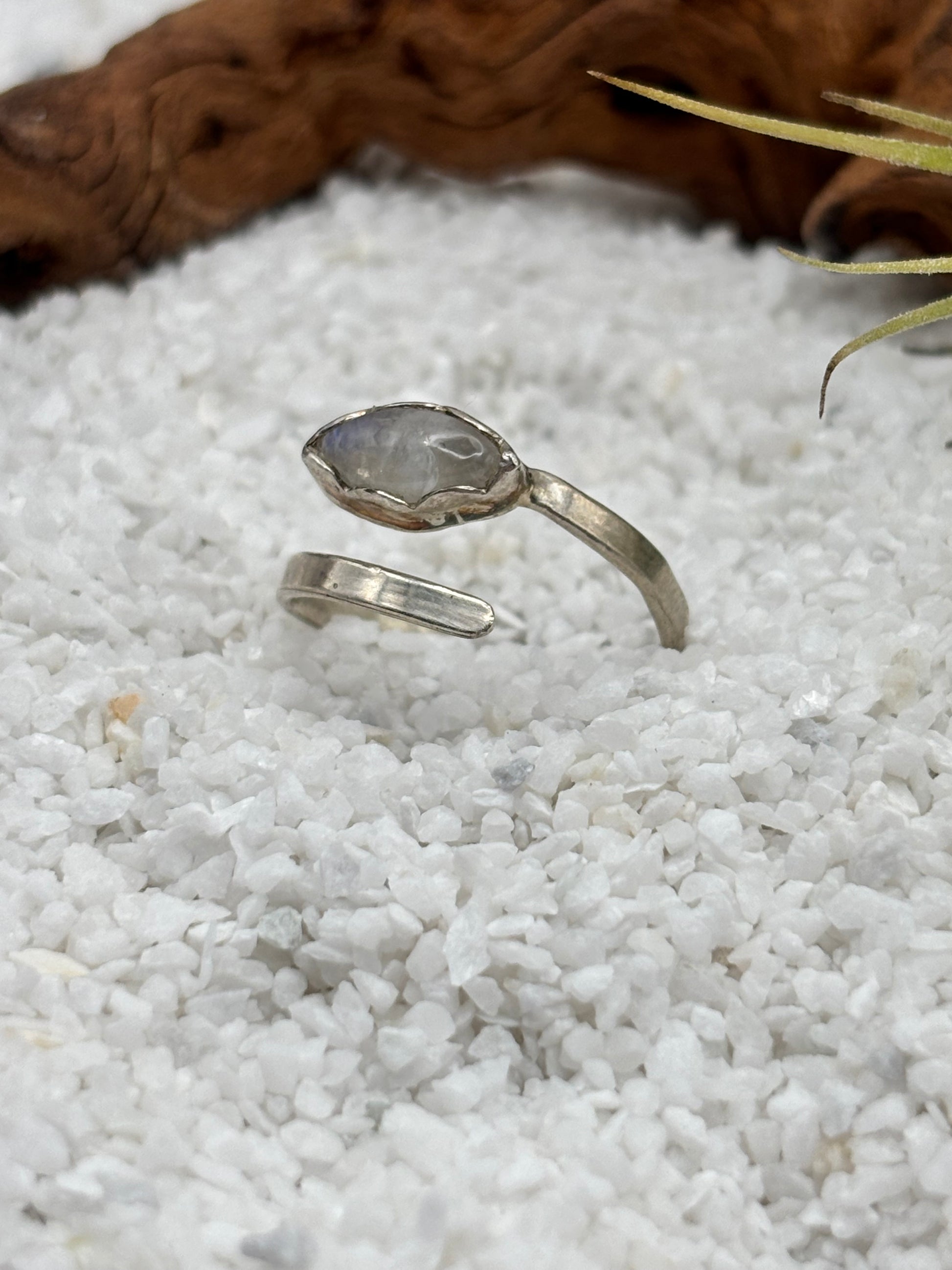 Moonstone Wrap Ring