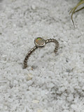 Petit Opal Rope Ring