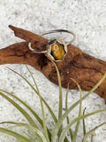 Dainty Tiger's Eye Cabochon Ring