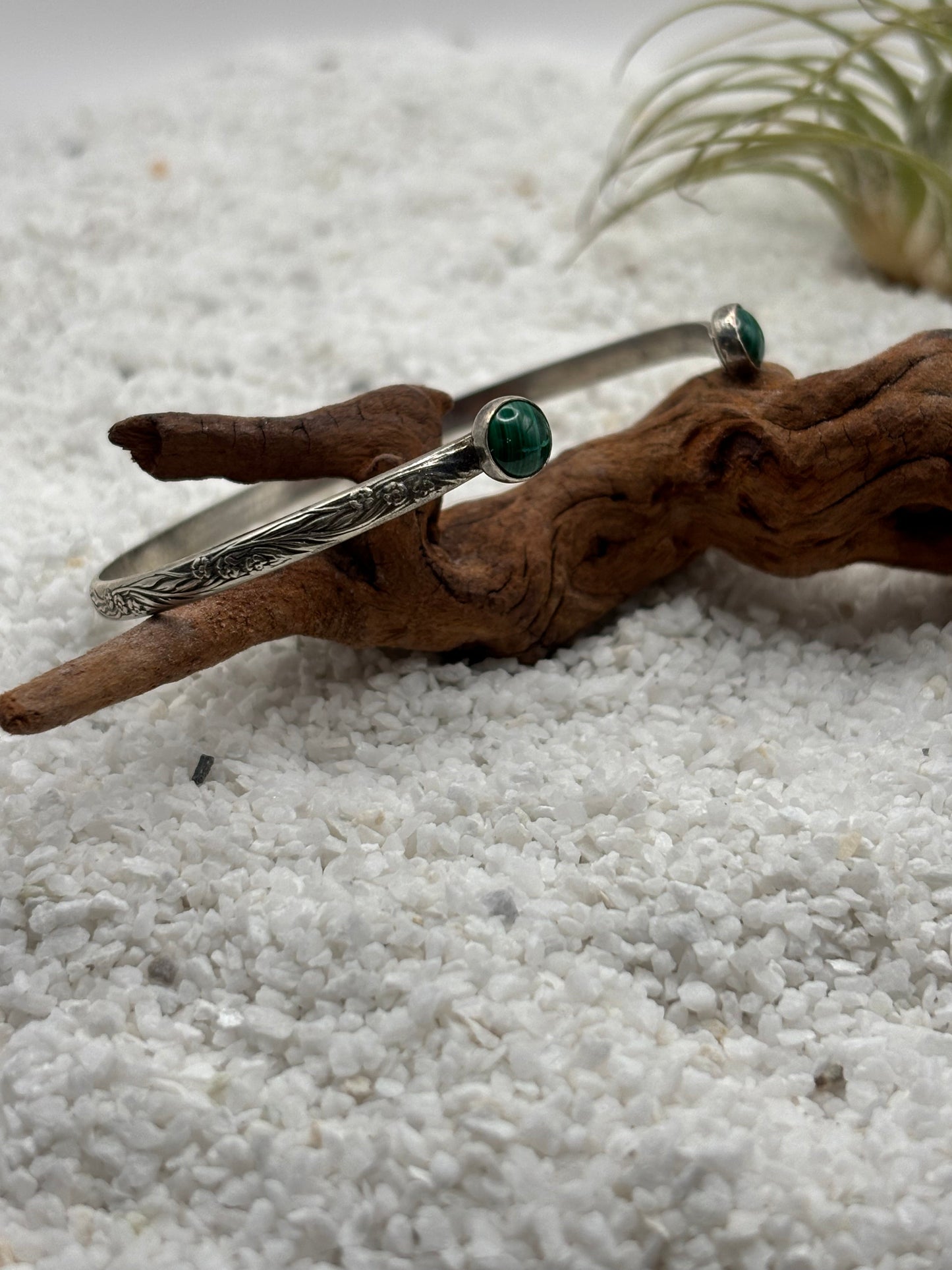 Malachite Open Cuff Bracelet