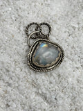 Rainbow Moonstone Pendant