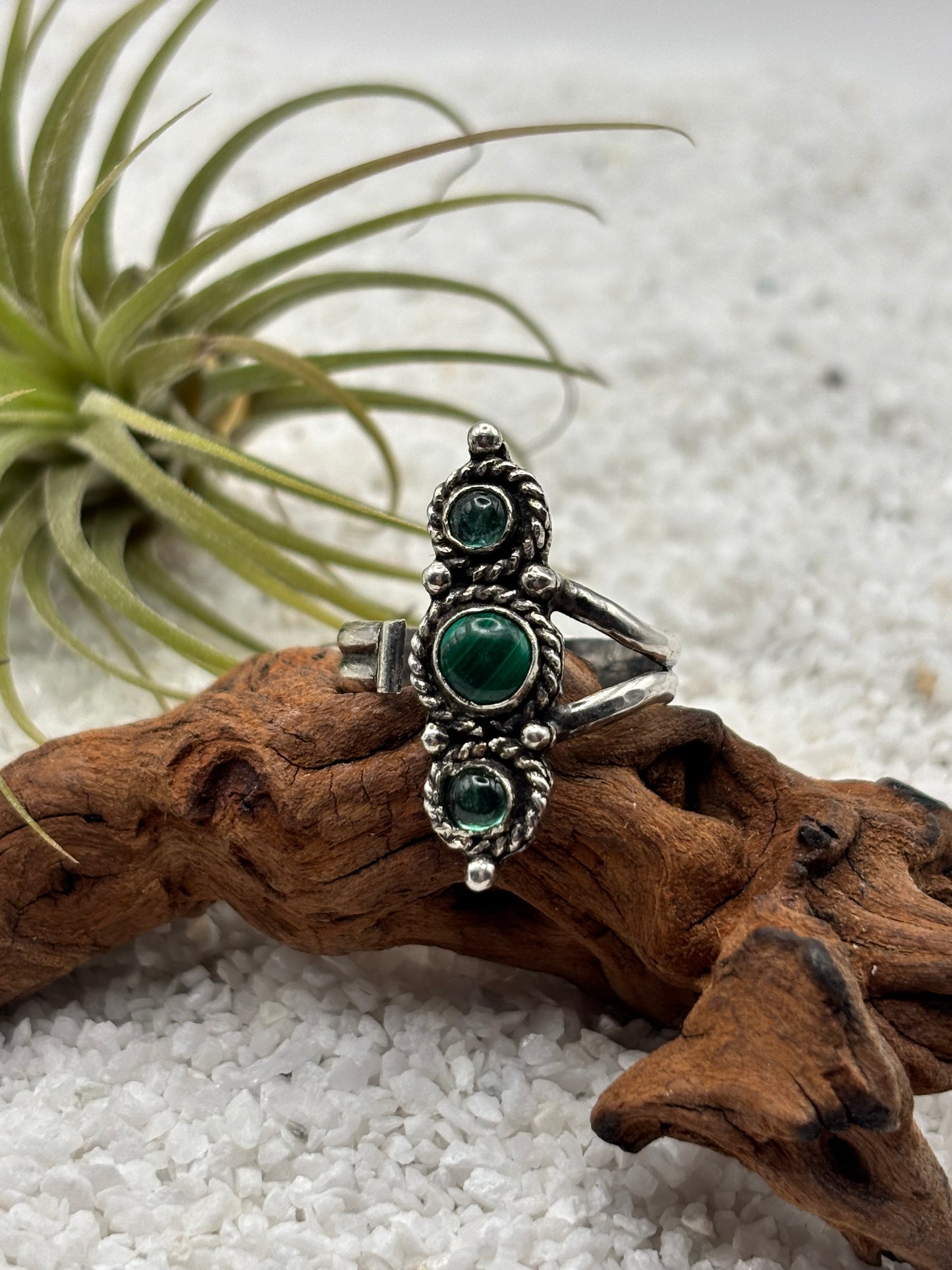 Malachite Stacked Ring