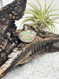 Opalized Seashell Pendant