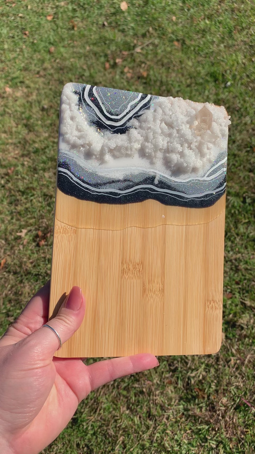 Galactic Mini Bamboo Cutting Board