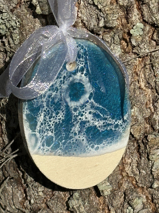 Dark Blue Ornament 2